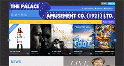 Desktop Screenshot of palaceamusement.com